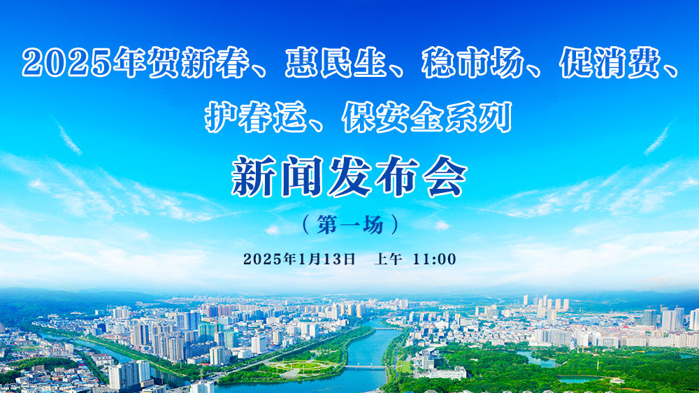 2025年賀新春、惠民生、穩(wěn)市場、促消費、 護春運、保安全系列新聞發(fā)布會（第一場）